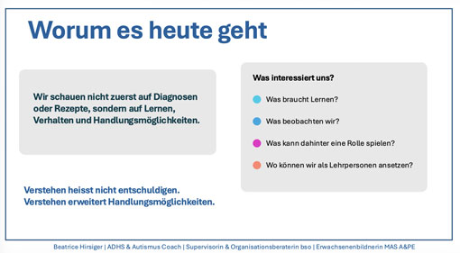 Neurodiverse Teams führen - ansprechen